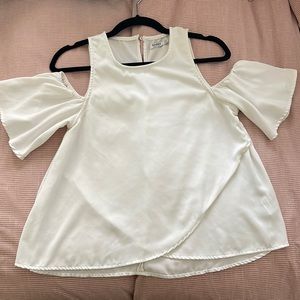 White Bershka Blouse